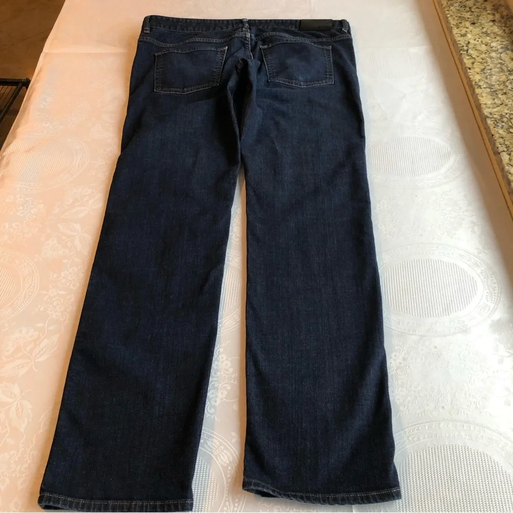 BOSS Hugo Blue Jeans Boss Men’s Size 36 Denim Pants Classic-Fit Straight-Leg